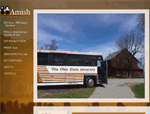 Tablet Screenshot of amishheartlandtours.com